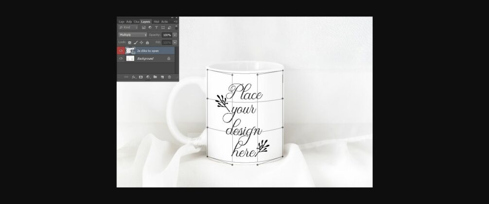 Monochromatic Neutral Coffee Mug Mockup Poster 4