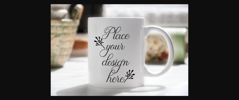 Morning Coffee Mug Mockup Poster 1