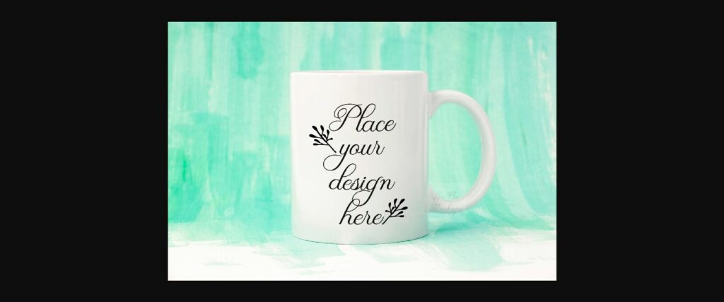 Mug Mockup Mint Green Mock Up Poster 1