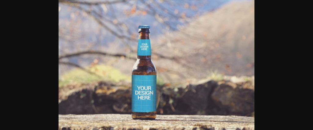 Nature View Beer Mockup Poster 1