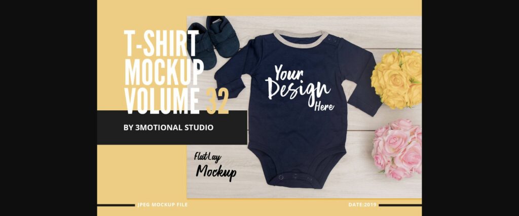 Neo Baby T-Shirt Mockup Volume 32 Poster 1