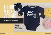 Neo Baby T-Shirt Mockup Volume 32 Poster 1