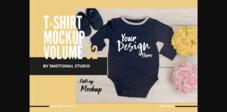 Neo Baby T-Shirt Mockup Volume 32 Poster 1