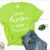 Neon Green Gildan 5000 T-Shirt Mockup