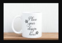 Neutral Coffee Cup Mockup Poster 1