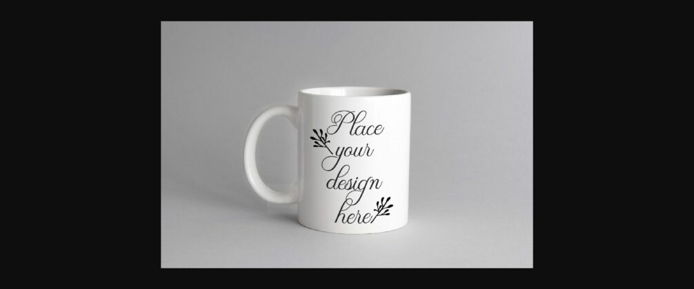 Neutral White Mug Coffee Cup Mockup Poster 1