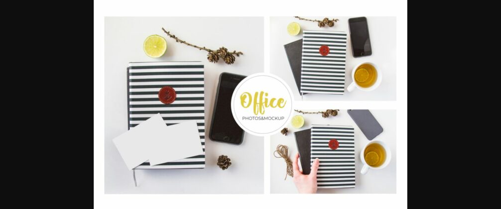 Office Mockup and Photos Poster 1
