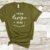 Olive Bella Canvas 3001 T Shirt Mockup