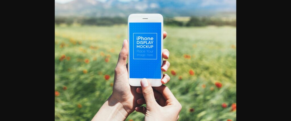 Phone / Smartphone Outdoor Mockups Poster 4