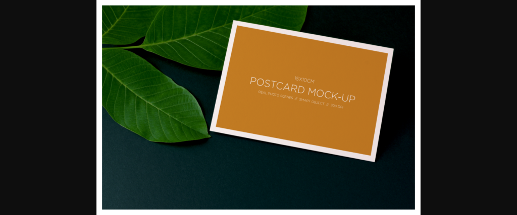 Postcard Mock-up / Real Scenes Poster 5