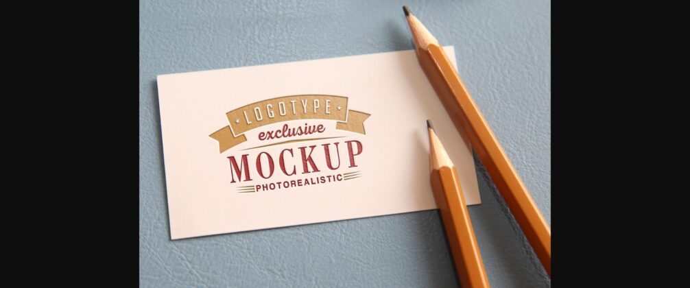 Realistic Mock-ups on Vintage Background Poster 1