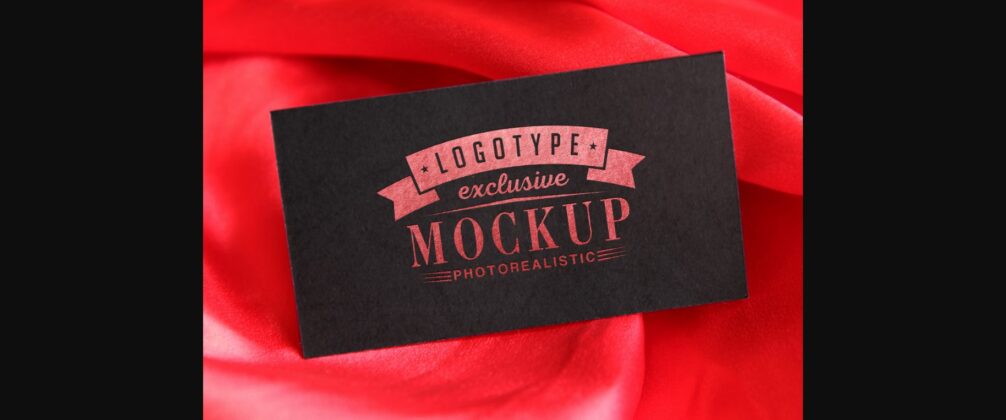 Realistic Mock-ups on Vintage Background Poster 1