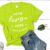 Safety Green Gildan 5000 T-Shirt Mockup