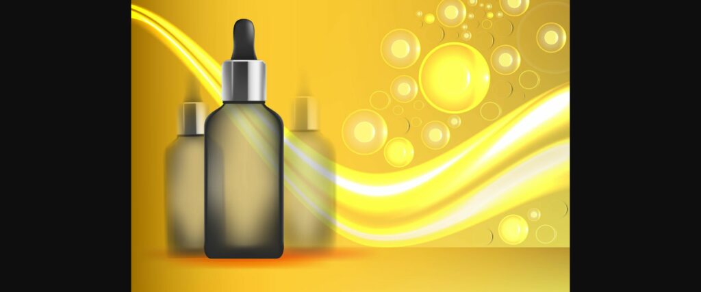 Serum Essence Golden with Dropper in Bottle Poster 1