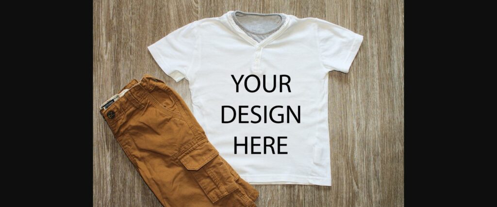 Shirt Mockup Styled Stock Photography Stock Photo Poster 1