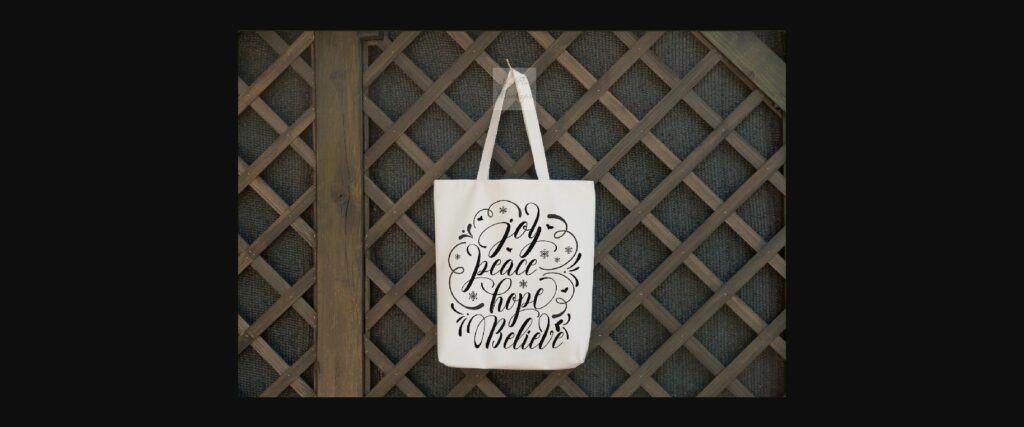 Shopping Tote Bag Mockup Poster 7