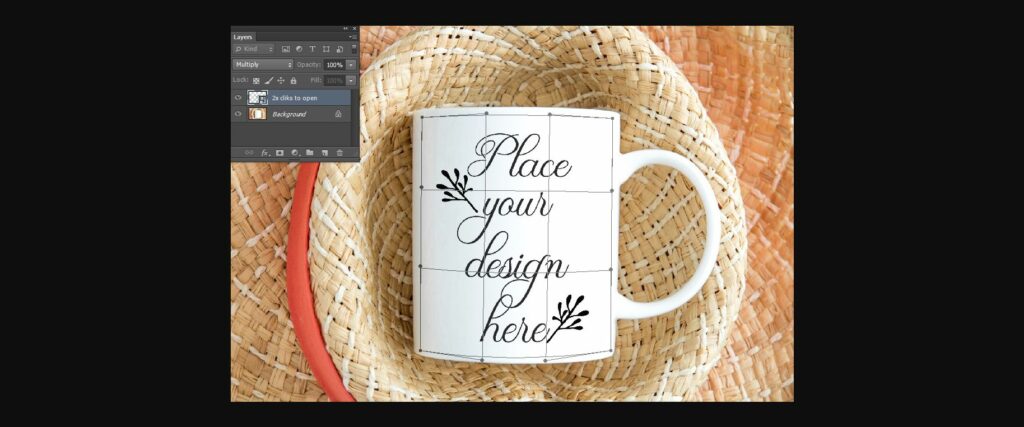 Spring Summer Boho Coffee Mug Mock Up Poster 4