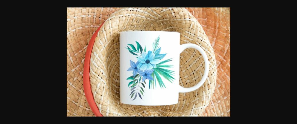 Spring Summer Boho Coffee Mug Mock Up Poster 5