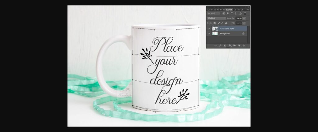 Spring Easter Coffee Mug Mockup Poster 4