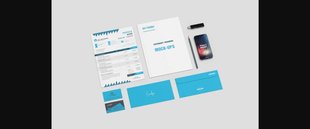 Stationery / Branding Mockup Poster 4