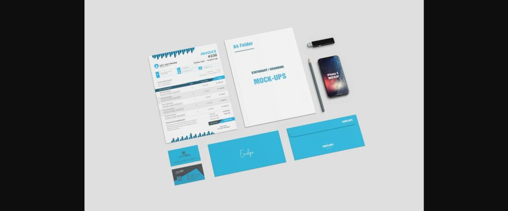 Stationery / Branding Mockup Poster 2