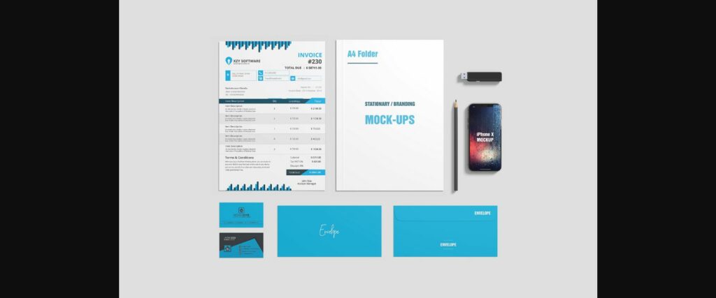 Stationery / Branding Mockup Poster 5