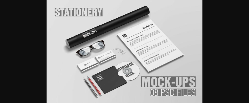 Stationery / Branding Mockup Poster 3