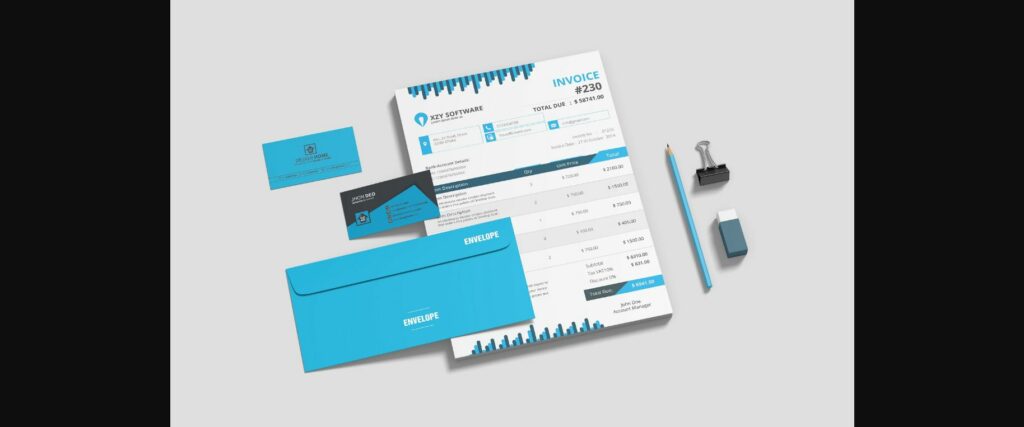 Stationery / Branding Mockup Poster 8