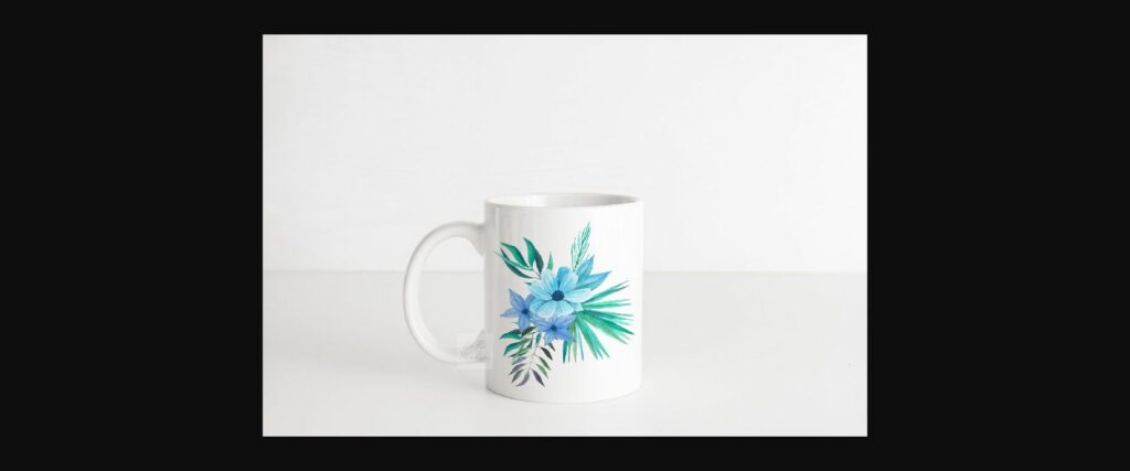 Sublimation White Coffee Mug Mock Up Poster 5