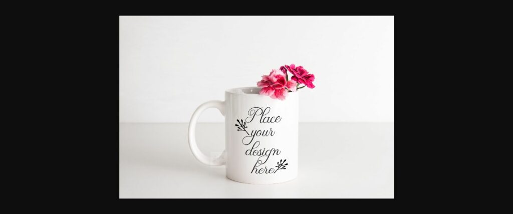 Sublimation White Coffee Mug Mockup Poster 3