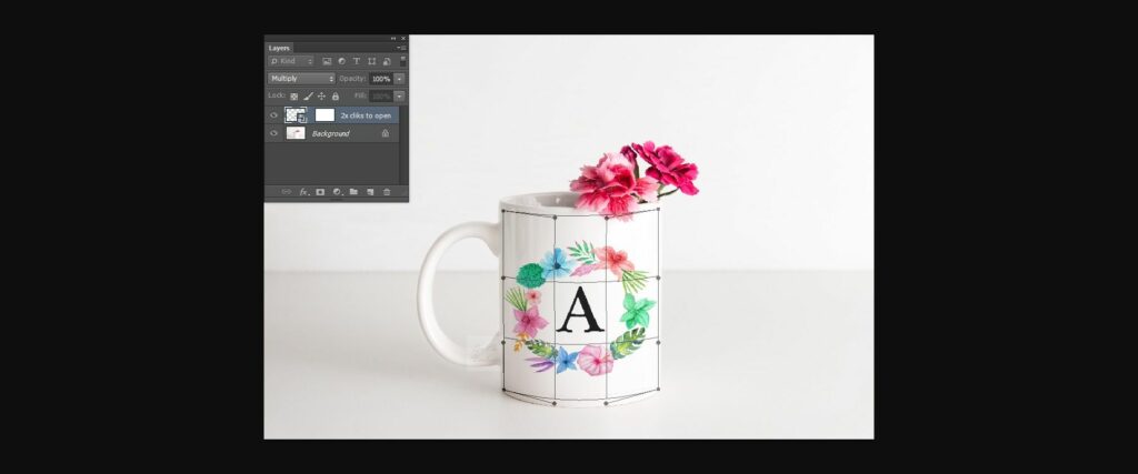 Sublimation White Coffee Mug Mockup Poster 5