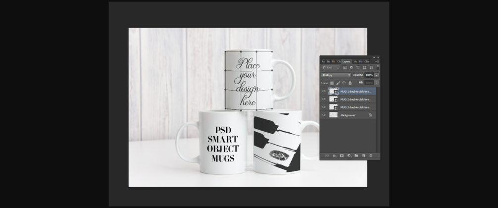 Sublimation Coffee Mug Mock Ups Poster 4