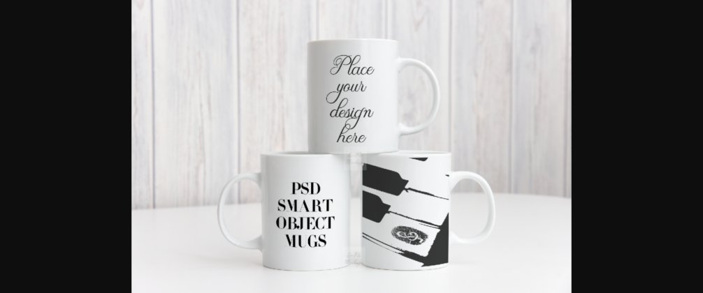 Sublimation Coffee Mug Mock Ups Poster 1