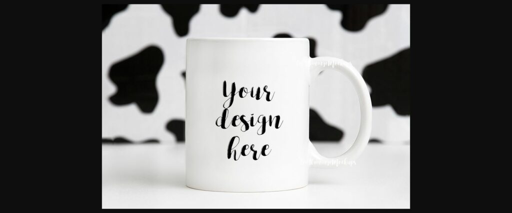 Sublimation Coffee Mug Mockup Poster 1