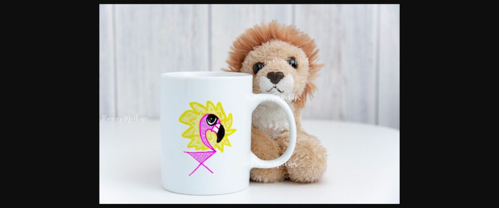 Sublimation Cute Mug Mock Up Poster 4