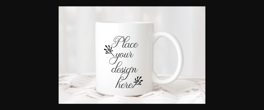 Sublimation White Coffee Mug Mockup Poster 1