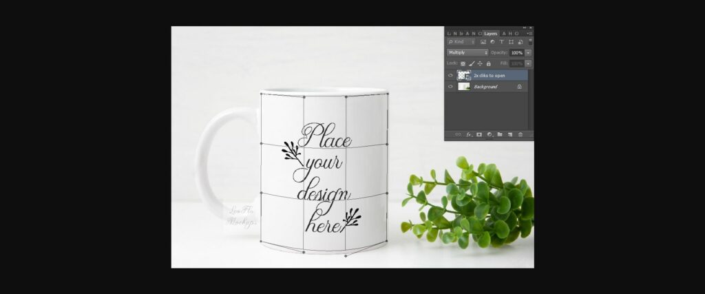 Sublimation White Coffee Mug Mockup Poster 4