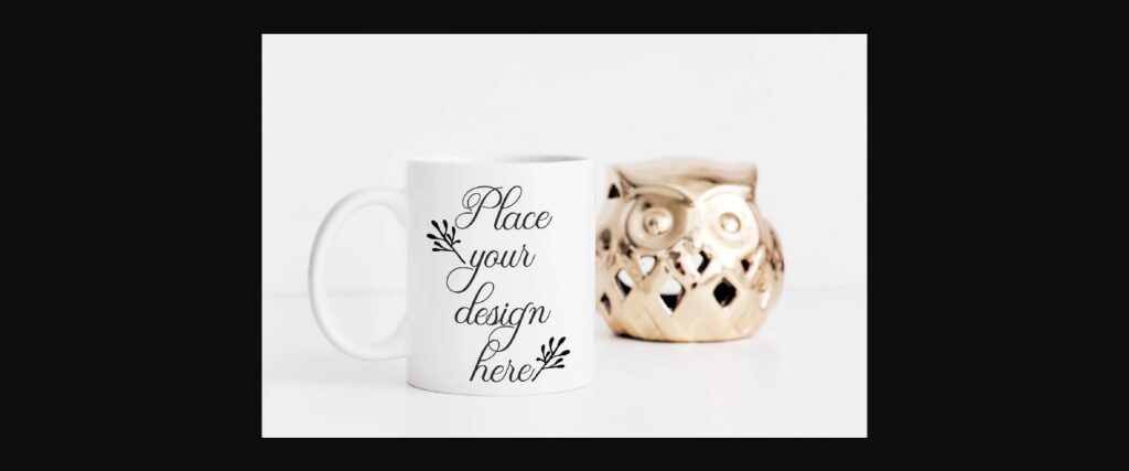 Sublimation White Coffee Mug Mockup Poster 1