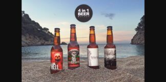 Sunset Beach 4 in 1 | Beer Mockup Poster 1