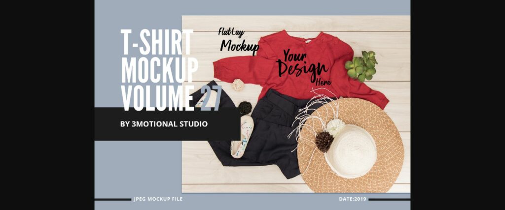 T-Shirt Mockup Volume 27 Poster 1