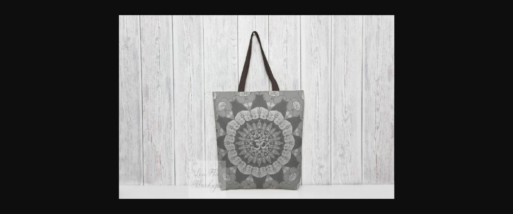 Tote Grocery Shopping Bag Mock Up Poster 7