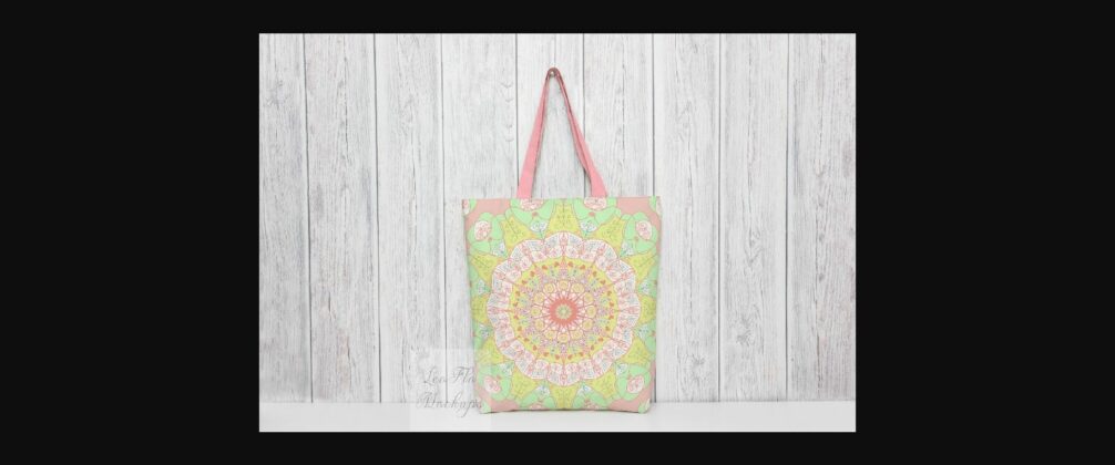 Tote Grocery Shopping Bag Mock Up Poster 9