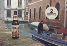 Venetian Canal Duo | Beer Mockup Poster 1