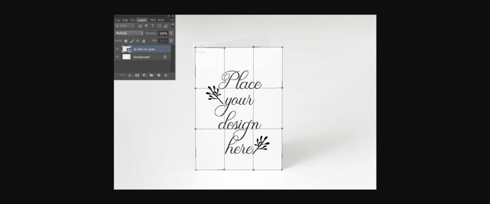 Vertical A6 A5 Greeting Card Mockup Poster 4