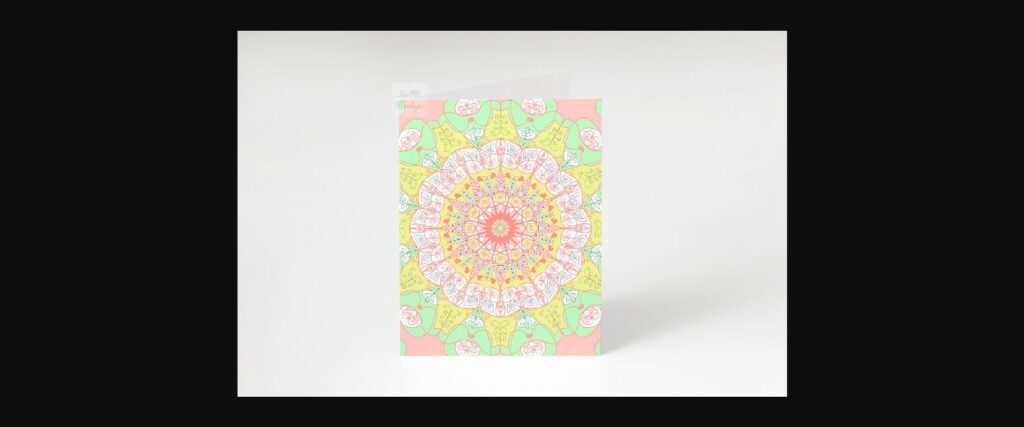 Vertical Greeting Card Mockup Photo Poster 7