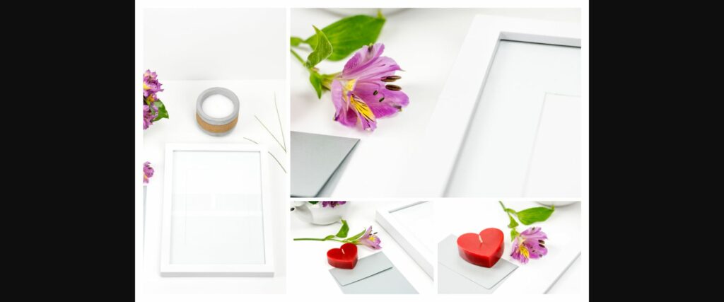 White Picture Frame Mockup Poster 5