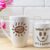 White Coffee and Cappuccino Mug Mockup