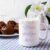 White Mug Mockup with Chocolate Muffins on Plate