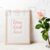 Wooden Frame Mockup with Pink Rose