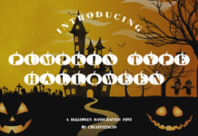 Pumpkin Type Halloween Font